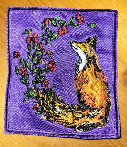 Volpe con coda fiore - con,