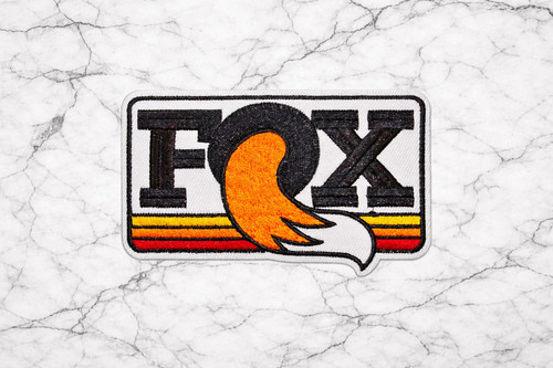 Fox racing ferro - ricamato, su