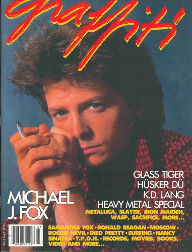 Michael fox magazine - michael, j