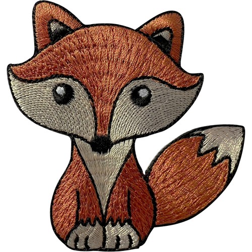 Fox patch iron sew clothes - patch,