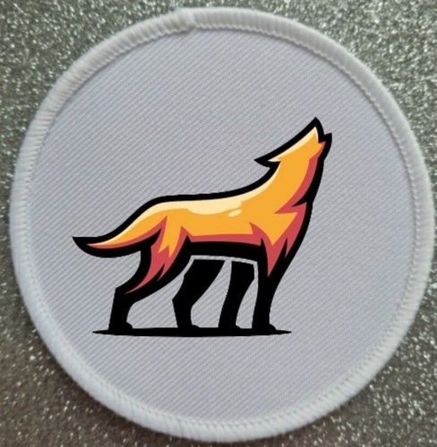 Fox iron sew on patch - 3",