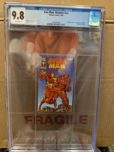 Iron man disaster cgc 8 - iron,
