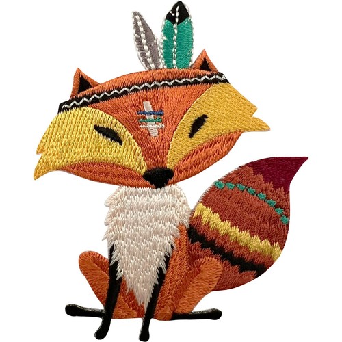 Indian fox patch - patch, on