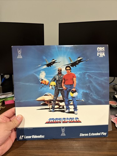 Iron eagle laserdisc - iron, (1985)