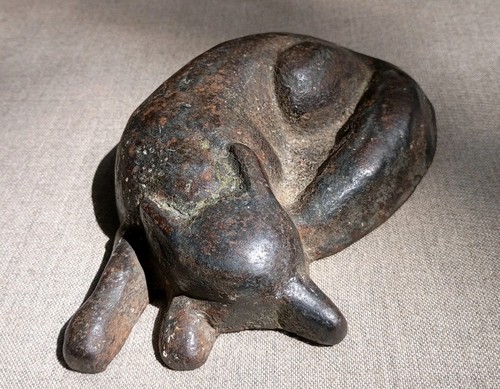 Antico fermaporta volpe
