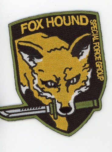 Patch metal gear fox - fox, hound