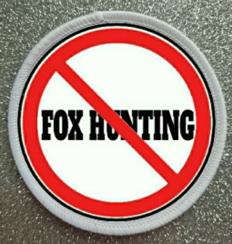 Against fox hunting iron - 3",
